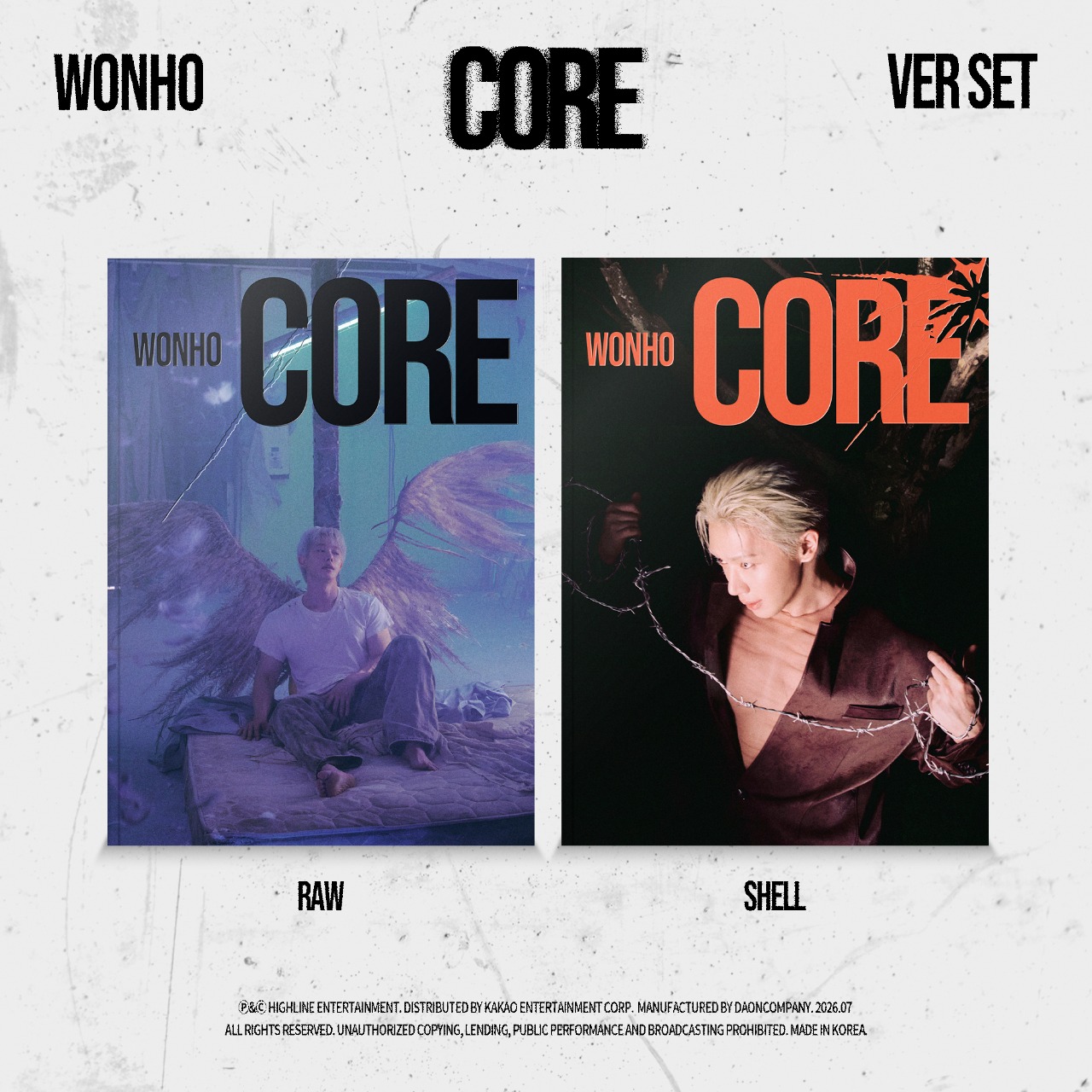 WONHO EP [CORE] | MAKESTAR